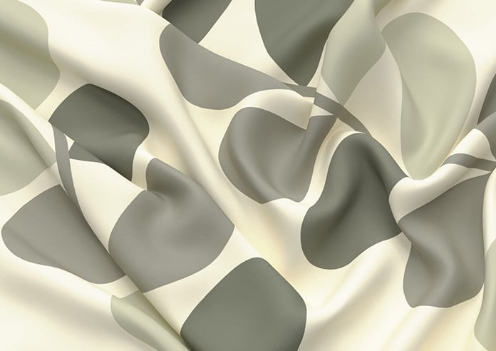 Orla Kiely Multi Stem, Warm Grey - Twist&Fit Roman Blind - Image 4